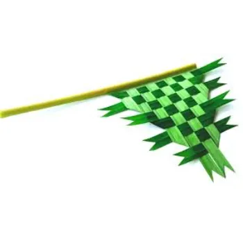 Fan Paper Banana Leaf